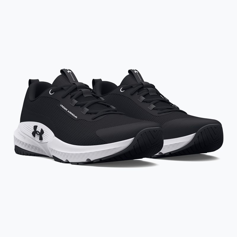 Under Armour Dynamic Select scarpe da ginnastica da uomo nero/bianco/nero 10