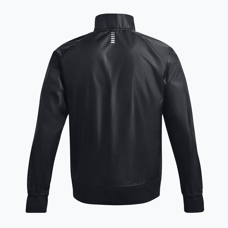 Giacca da running uomo Under Armour Launch Insulated black/black/reflective 2