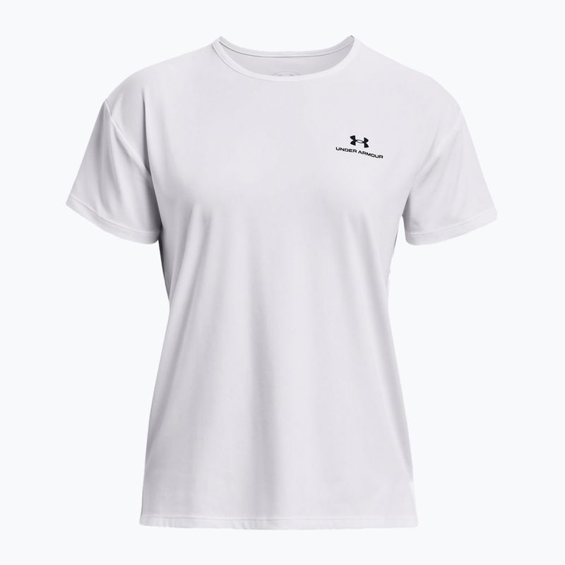 Maglietta da allenamento Under Armour Rush Energy 2.0 donna, bianco/nero 4