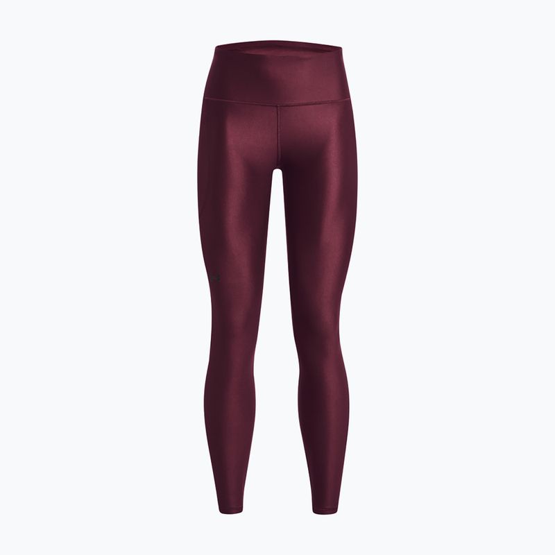 Leggings da allenamento Under Armour da donna HG Armour HiRise marrone scuro/nero 5