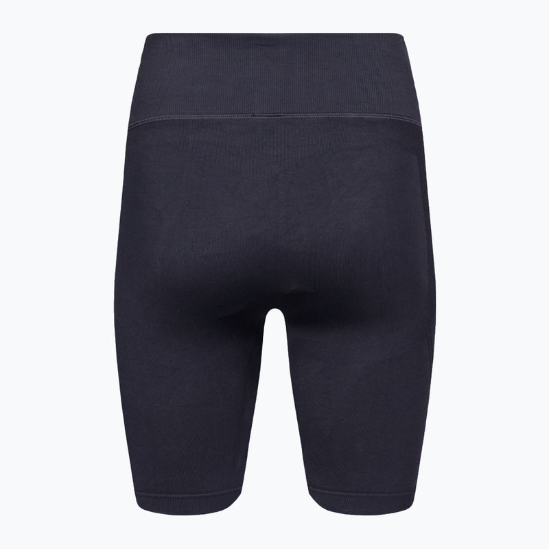 Pantaloncini da allenamento Under Armour Train Seamless da donna nero/bianco 6