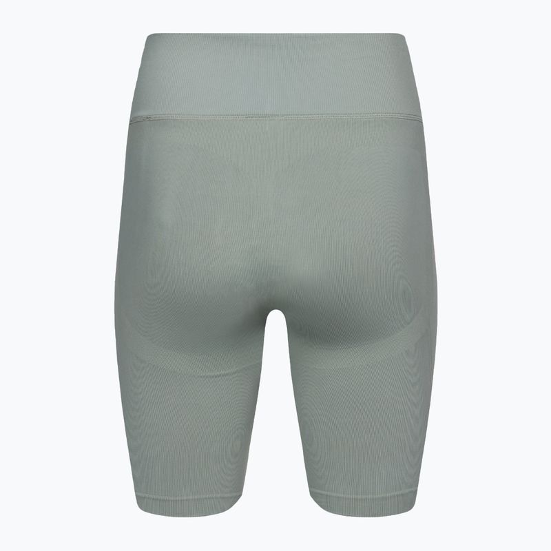 Pantaloncini da allenamento Under Armour Train Seamless grove verde/bianco da donna 6