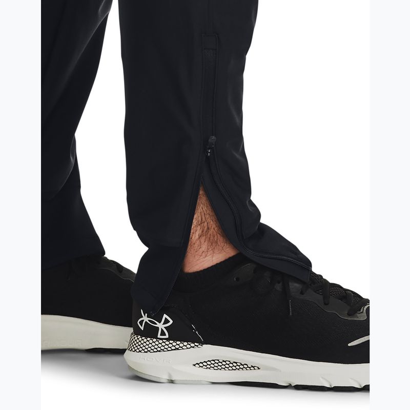 Pantaloni da corsa Under Armour Launch Pro uomo nero/nero/riflettente 5