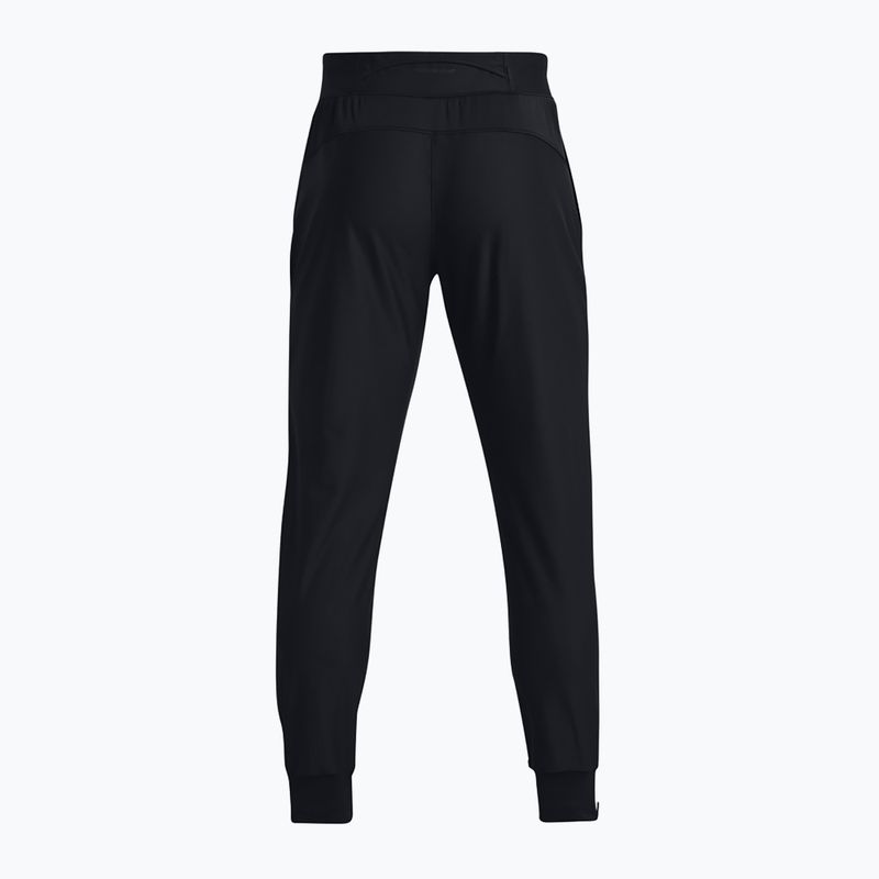 Pantaloni da corsa Under Armour Launch Pro uomo nero/nero/riflettente 7