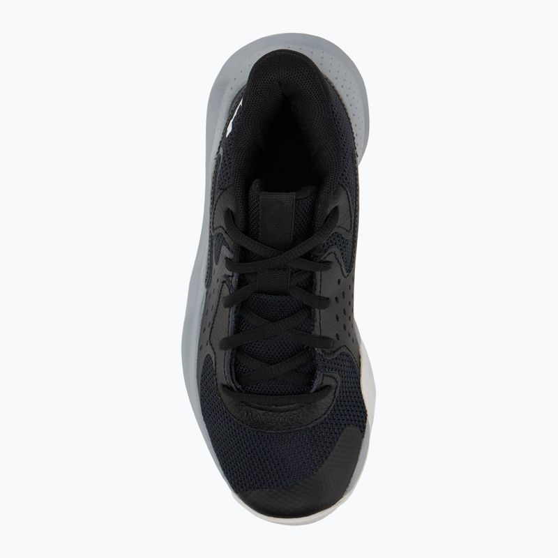 Under Armour Grade School Jet '23 nero/grigio/bianco scarpe da basket per bambini 5