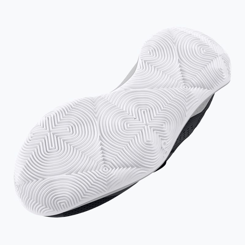 Under Armour Grade School Jet '23 nero/grigio/bianco scarpe da basket per bambini 12