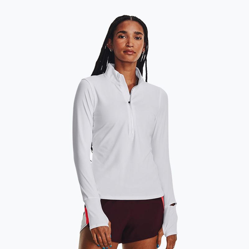 Maglia running manica lunga donna Under Armour Launch Pro Half Zip white/reflective