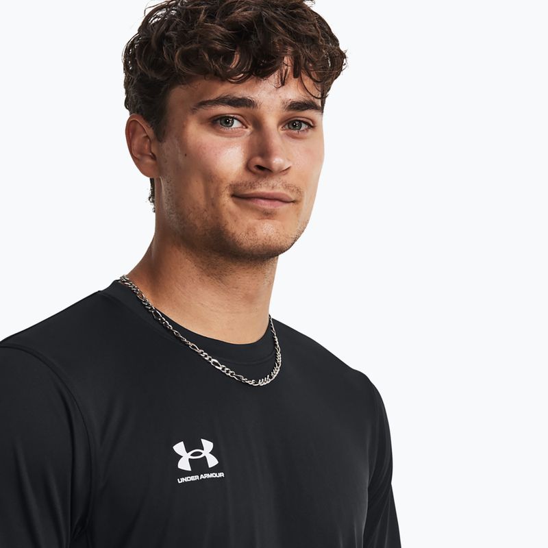 Maglia da calcio Under Armour Challenger Train uomo nero/bianco 4