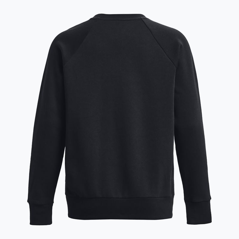 Felpa donna Under Armour Rival Fleece Crew black/white 6