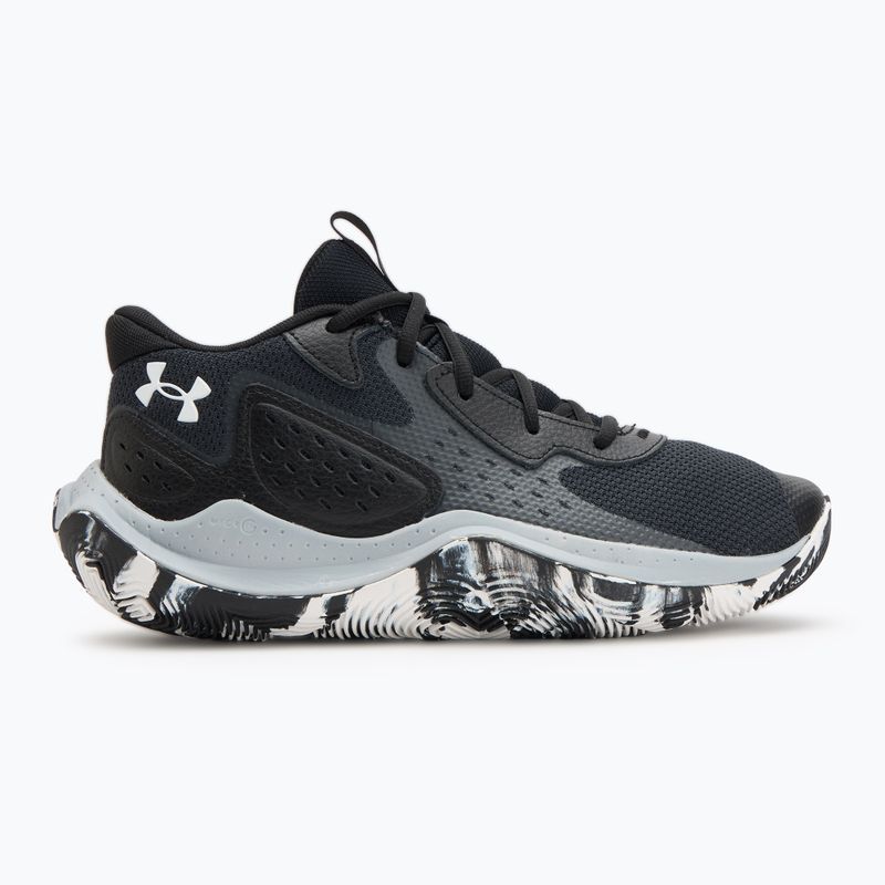 Under Armour Jet' 23 nero/grigio/bianco scarpe da basket 2