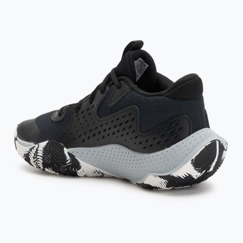 Under Armour Jet' 23 nero/grigio/bianco scarpe da basket 3