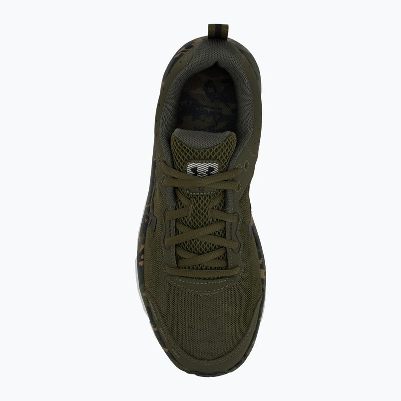 Under Armour Charged Assert 10 Camo marine scarpe da corsa da uomo verde/marino da verde/nero 5