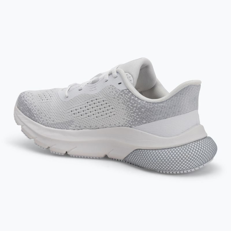 Scarpe da corsa Under Armour donna Hovr Turbulence 2 bianco/bianco/argento metallico 3