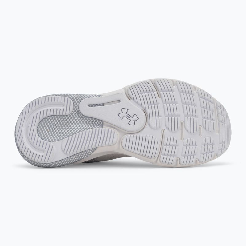 Scarpe da corsa Under Armour donna Hovr Turbulence 2 bianco/bianco/argento metallico 4