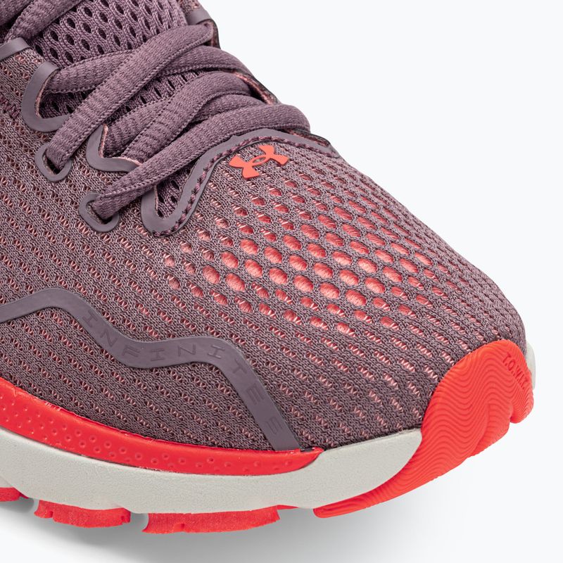 Under Armour scarpe da corsa donna W Hovr Infinite 5 misty purple/white clay/beta 7