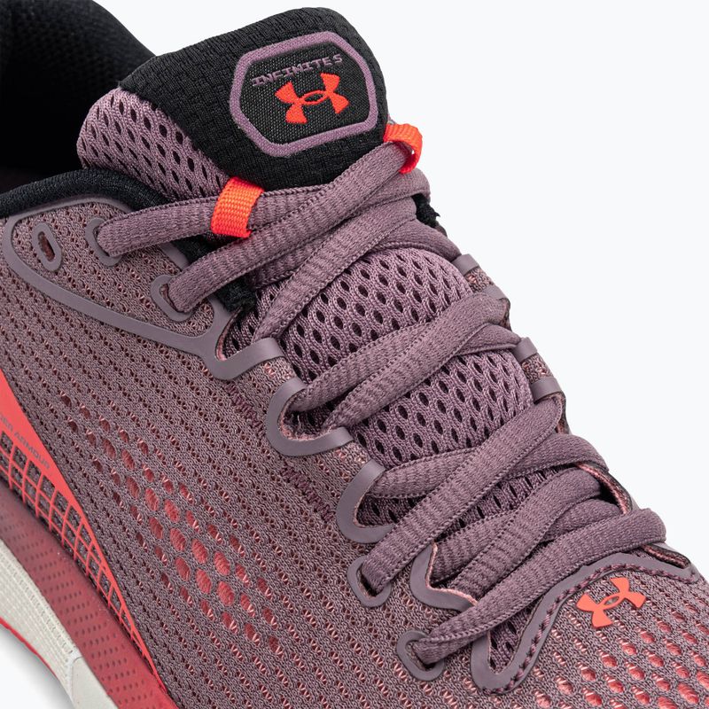 Under Armour scarpe da corsa donna W Hovr Infinite 5 misty purple/white clay/beta 8