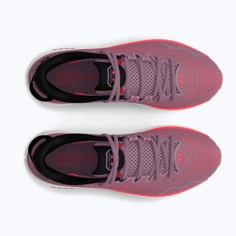 Under Armour scarpe da corsa donna W Hovr Infinite 5 misty purple/white clay/beta 14