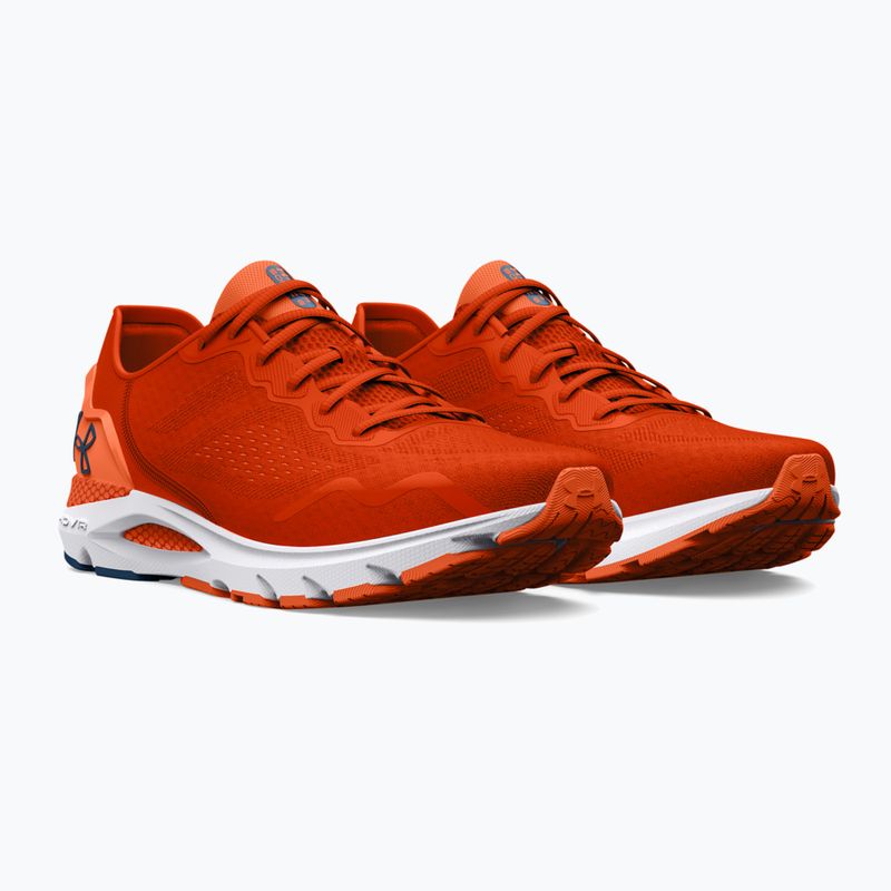 Under Armour Hovr Sonic 6 scarpe da corsa uomo scorched/dark tangerine/varsity blue 10