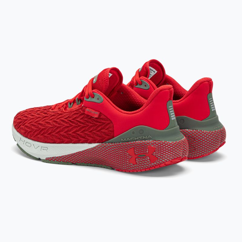 Under Armour scarpe da corsa da uomo Hovr Machina 3 Clone rosso/colorado sage/rosso 3