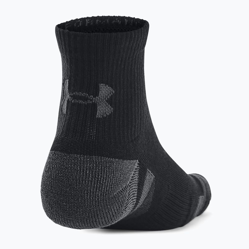 Under Armour Performance Tech 3 Pack calze da allenamento nero/nero/grigio 3