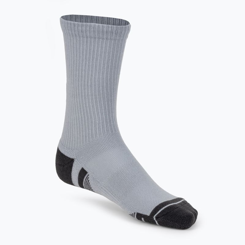 Under Armour Performance Tech Crew calzini 3 paia mod grigio/bianco/grigio 2