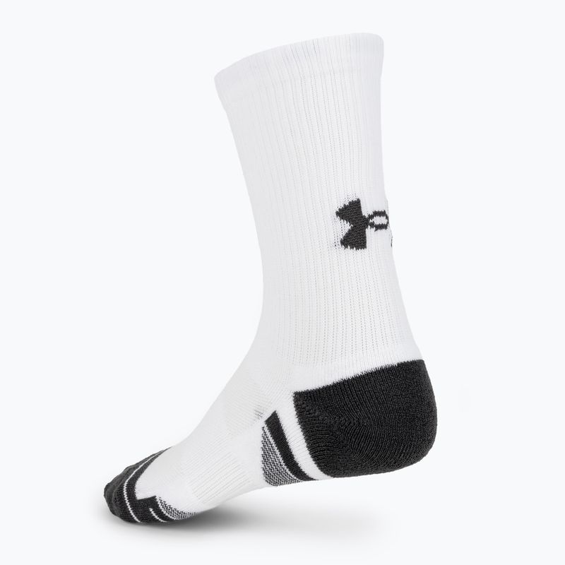 Under Armour Performance Tech Crew calzini 3 paia mod grigio/bianco/grigio 5