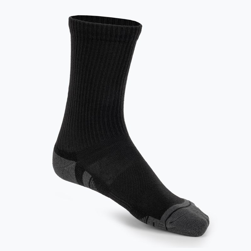 Under Armour Performance Tech Crew calzini 3 paia mod grigio/bianco/grigio 6