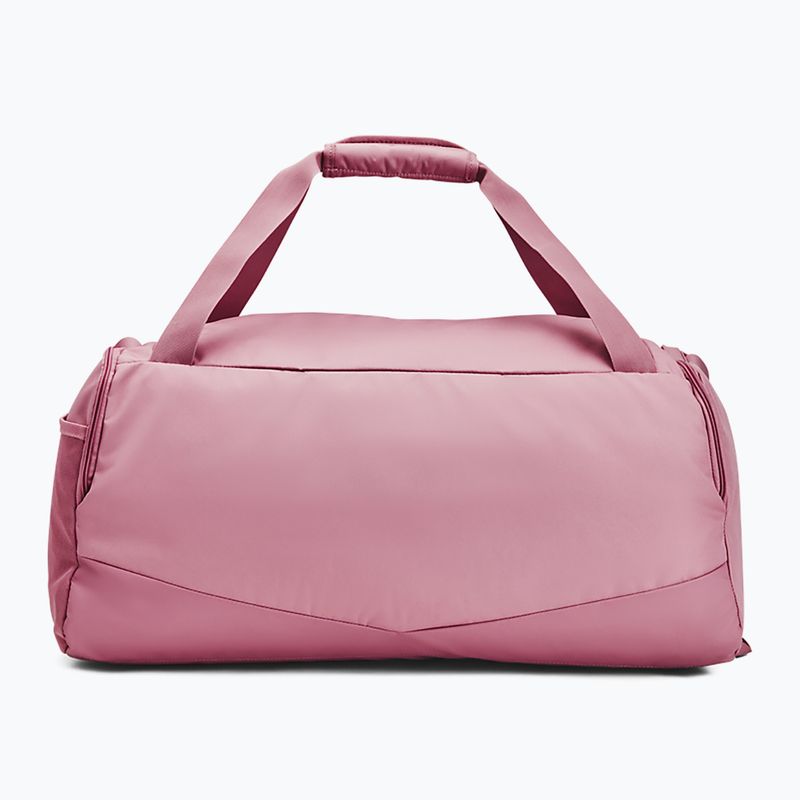 Borsa Under Armour Undeniable 5.0 Duffle M 58 l rosa elisir/bianco 2