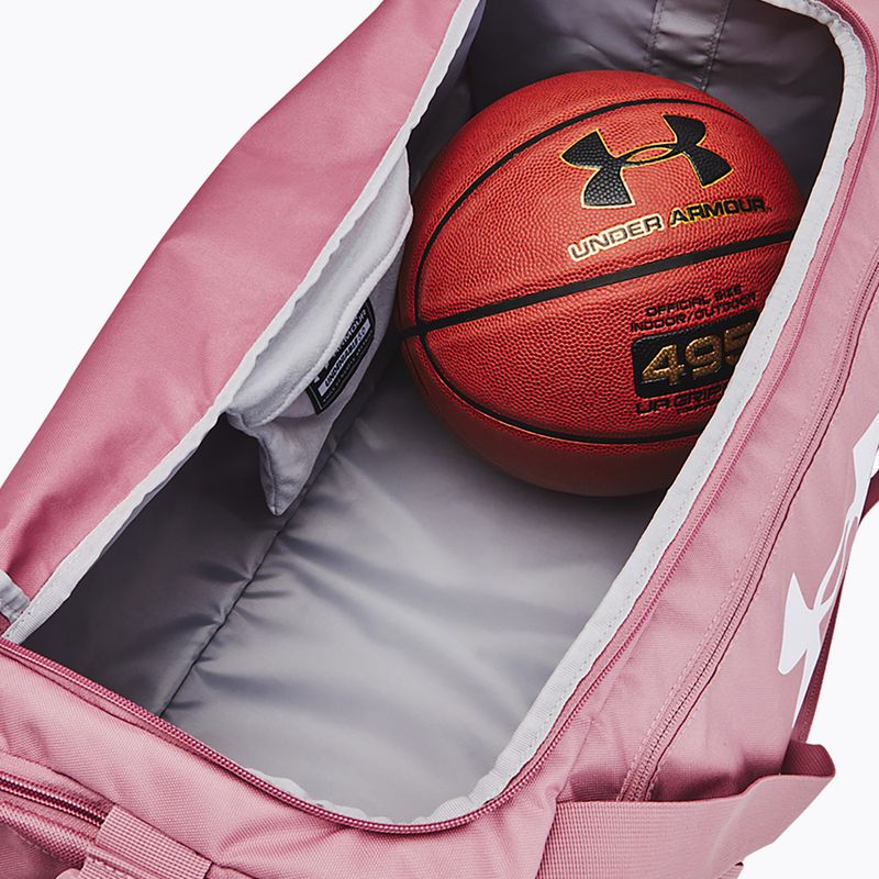 Borsa Under Armour Undeniable 5.0 Duffle M 58 l rosa elisir/bianco 6