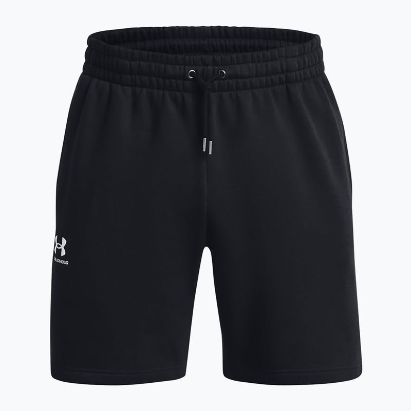 Pantaloncini da uomo Under Armour Icon Fleece nero/bianco 5