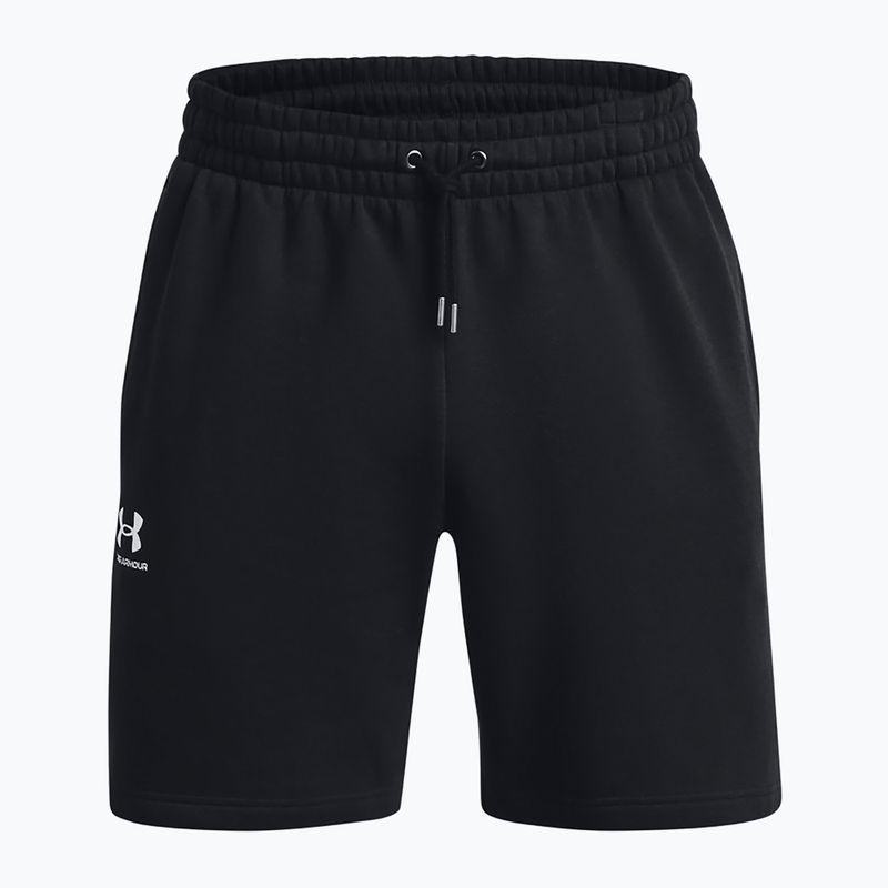 Pantaloncini da uomo Under Armour Icon Fleece nero/bianco 6