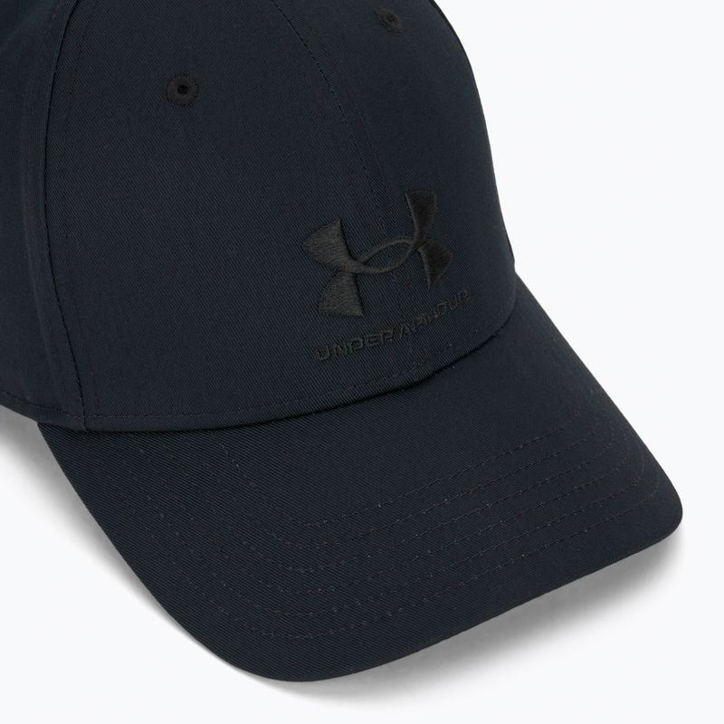 Berretto da baseball da uomo Under Armour Lockup Adj nero/nero 3