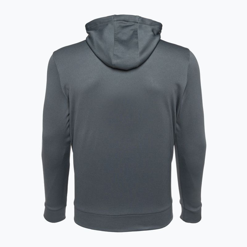 Felpa da uomo Under Armour Fleece Big Logo HD pitch grigio/nero 5