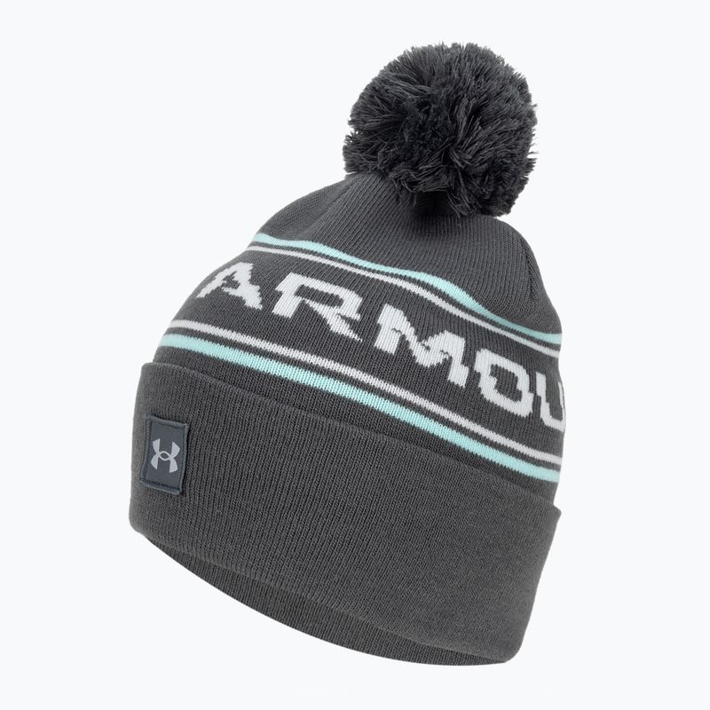 Under Armour berretto invernale da uomo Halftime Pom Beanie pitch gray/halo gray 3
