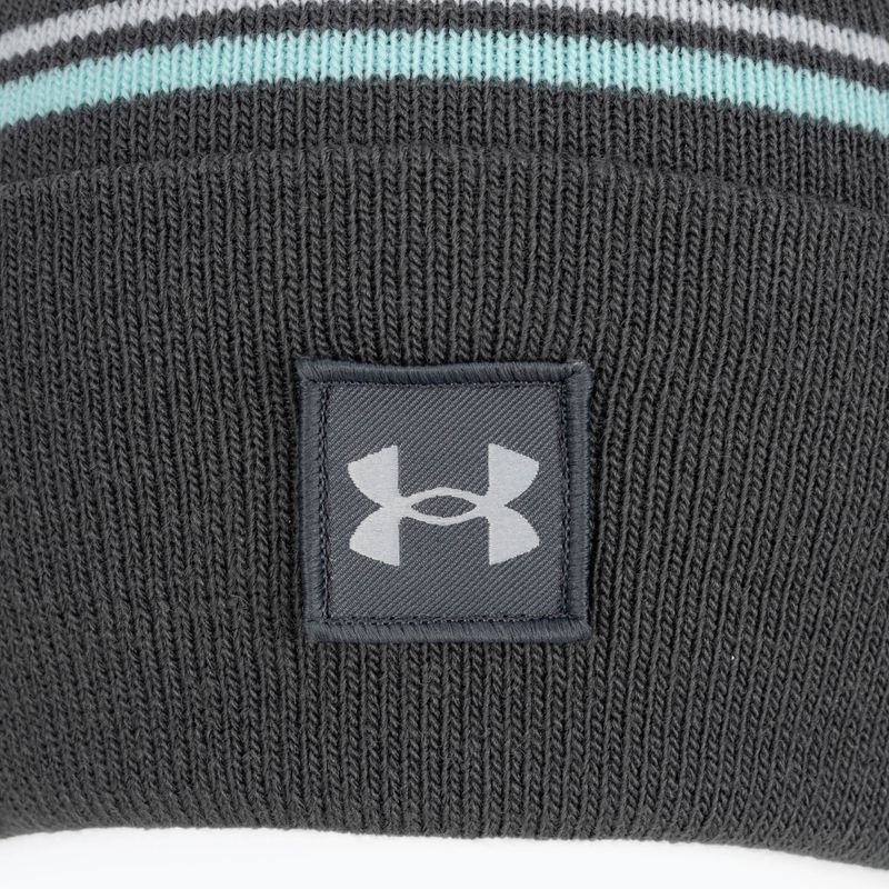 Under Armour berretto invernale da uomo Halftime Pom Beanie pitch gray/halo gray 4