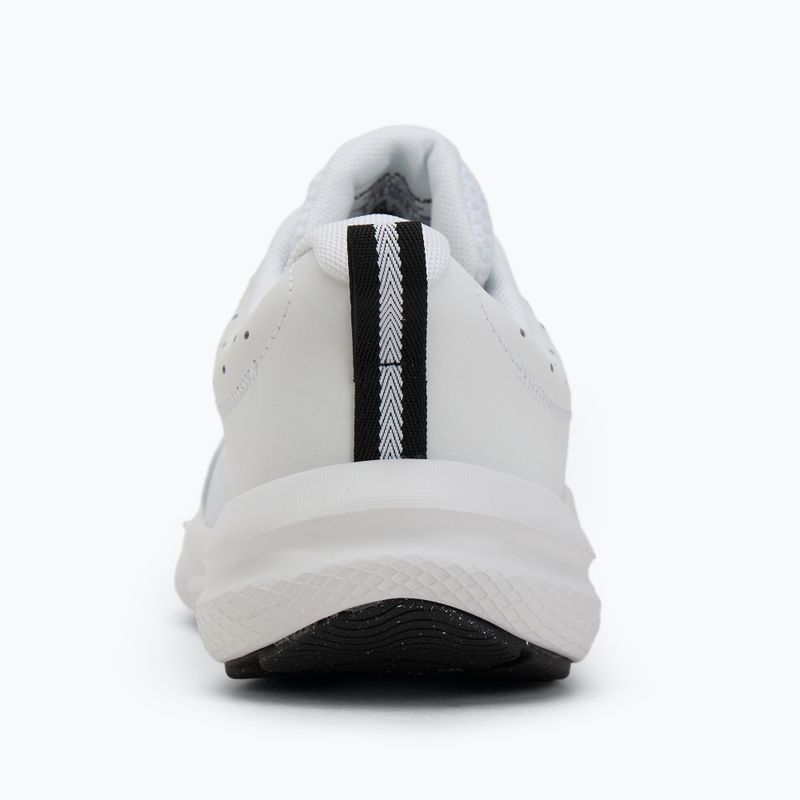 Under Armour Charged Assert 10 scarpe da corsa da uomo bianco/nero/nero 6