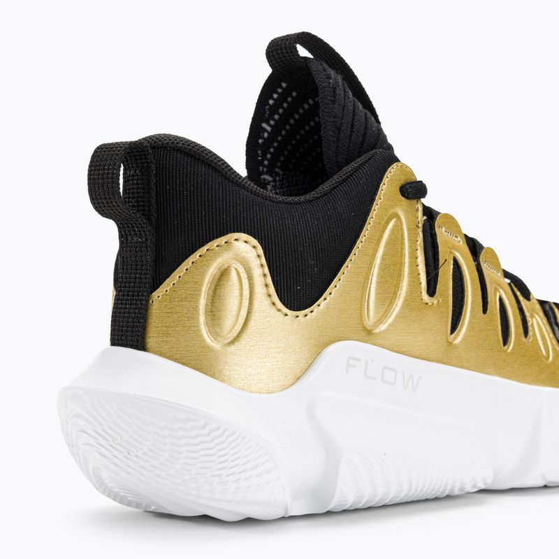 Under Armour scarpe da basket da donna W Flow Breakthru 4 nero/oro metallico/bianco 9