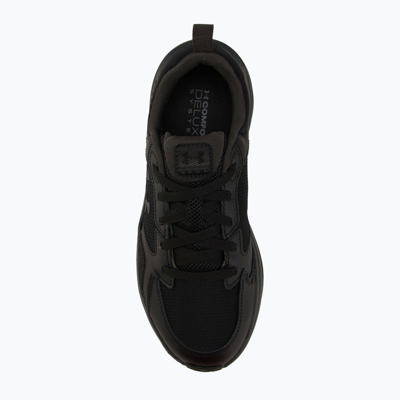 Under Armour Charged Edge scarpe da allenamento da uomo nero/nero/nero 5