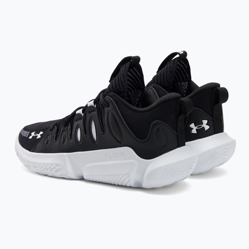 Under Armour scarpe da basket da donna W Flow Breakthru 4 nero/nero/bianco 3