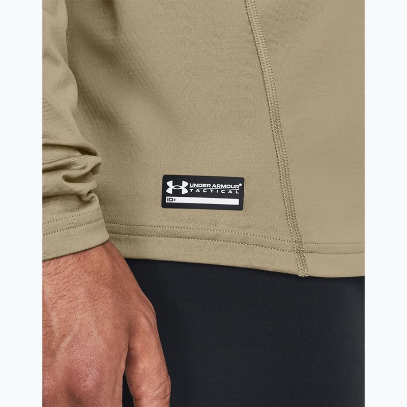 Uomo Under Armour Tactical Mock CGI Base federal tan/nero Longsleeve 4
