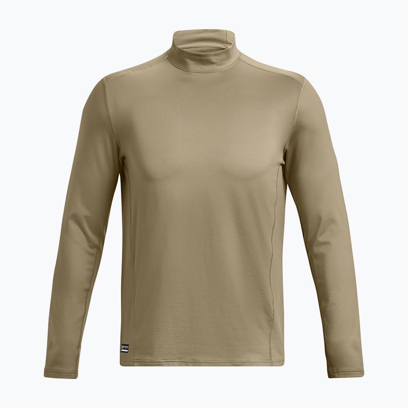 Uomo Under Armour Tactical Mock CGI Base federal tan/nero Longsleeve 5