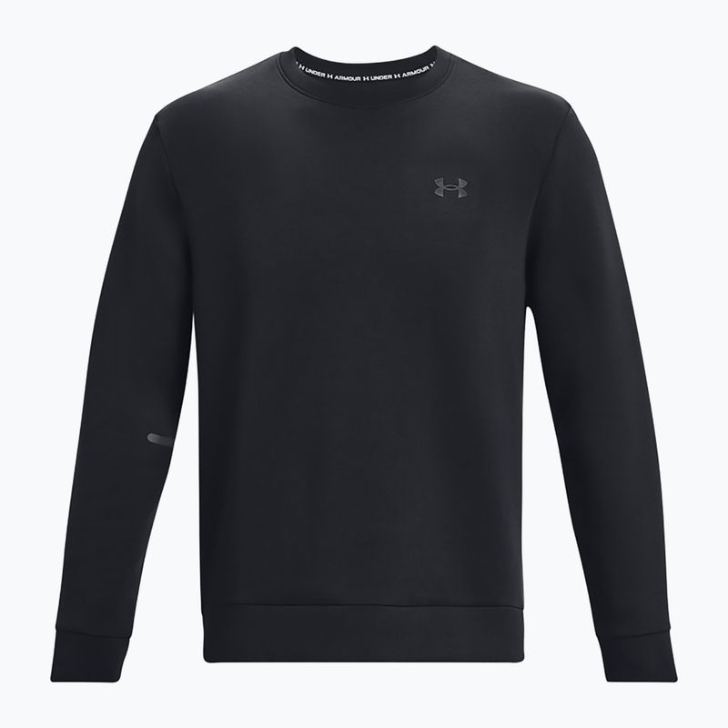 Felpa uomo Under Armour Unstoppable Fleece Crew black/black 5