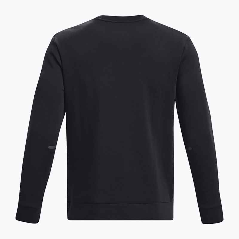 Felpa uomo Under Armour Unstoppable Fleece Crew black/black 6