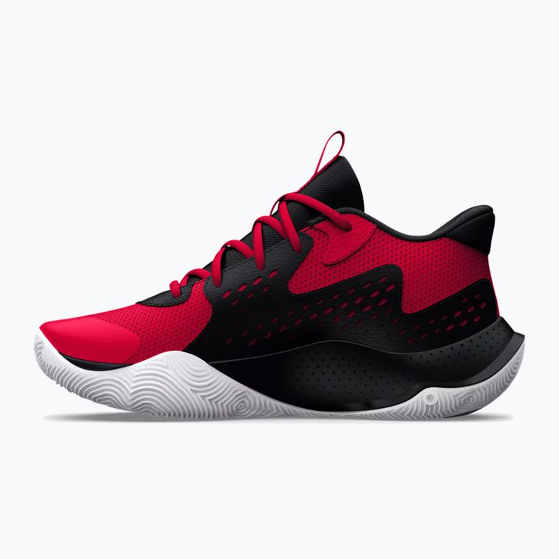 Scarpe da basket Under Armour Jet' 23 rosso/nero/bianco 7
