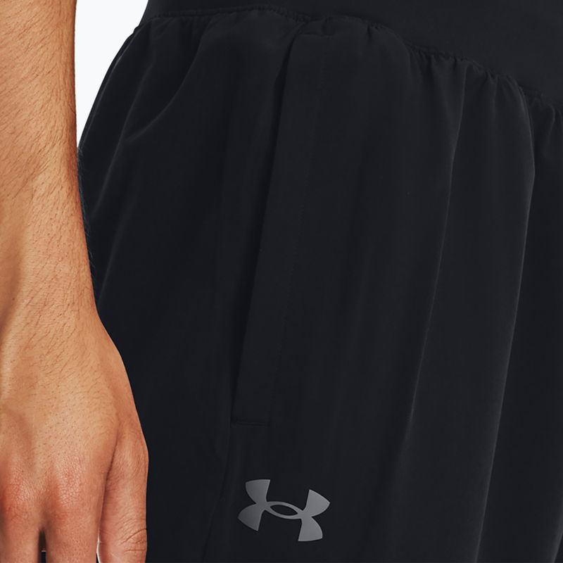 Under Armour Stretch Woven Joggers da uomo nero/grigio pitch 4