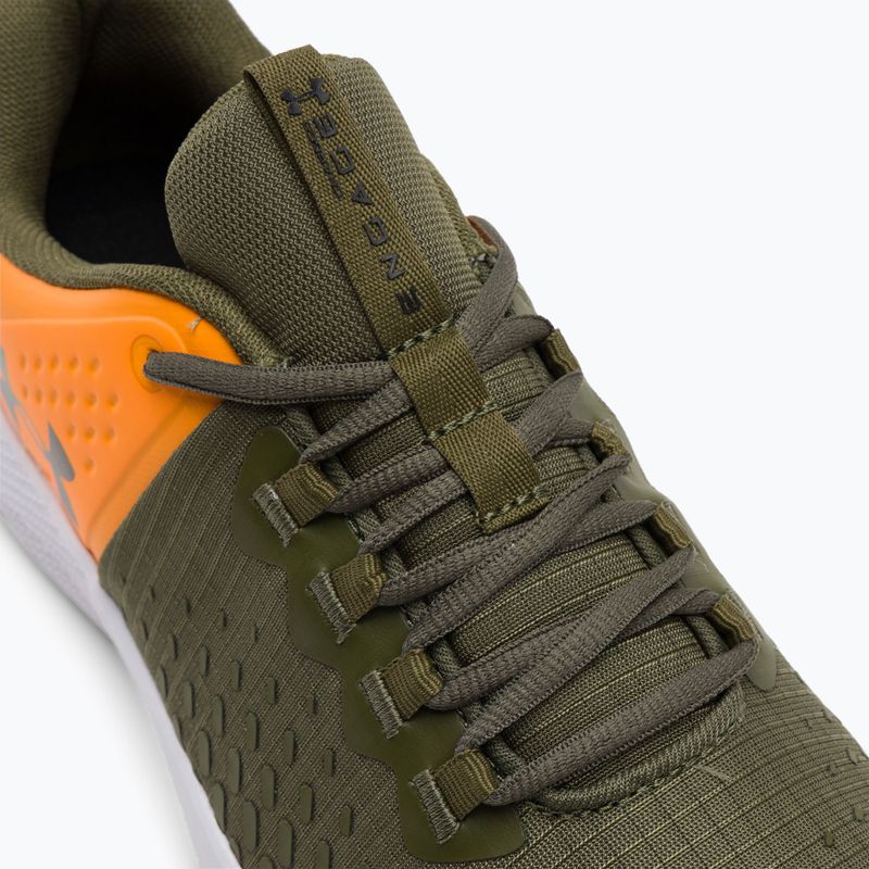 Under Armour Charged Engage 2 scarpe da allenamento da uomo verde/arancione/ nero 8