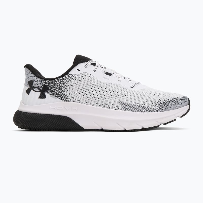 Scarpe da corsa da uomo Under Armour Hovr Turbulence 2 bianco/nero/nero 2