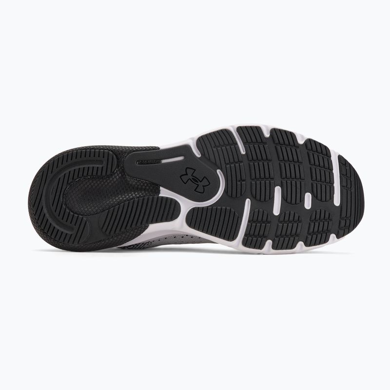 Scarpe da corsa da uomo Under Armour Hovr Turbulence 2 bianco/nero/nero 4