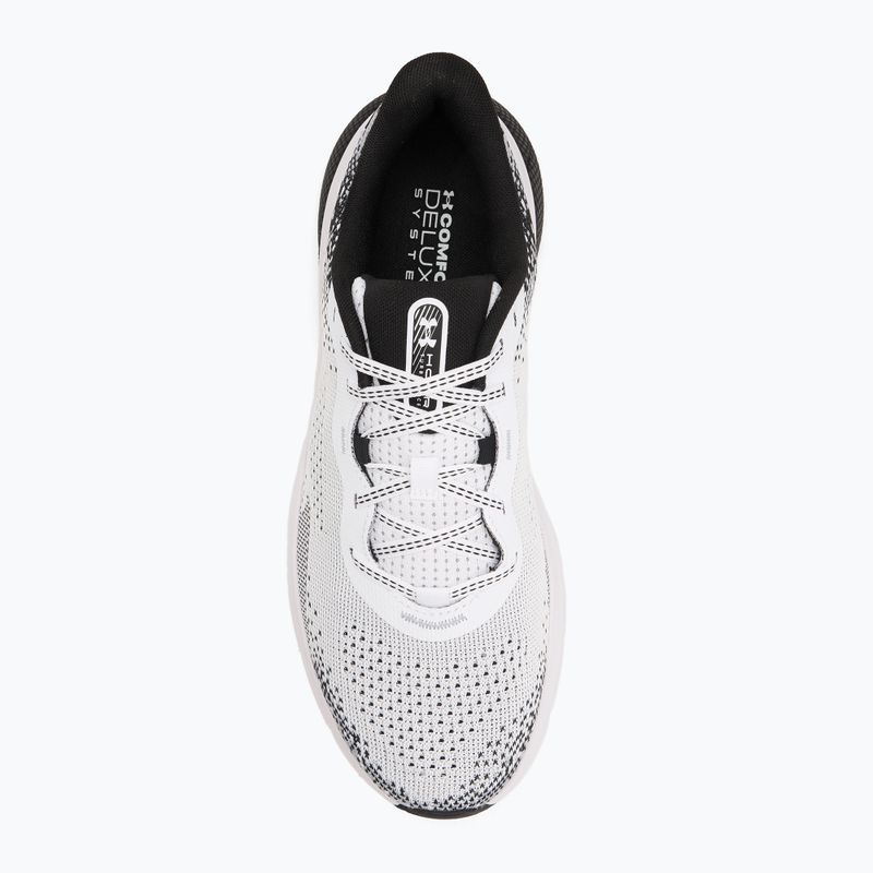Scarpe da corsa da uomo Under Armour Hovr Turbulence 2 bianco/nero/nero 5