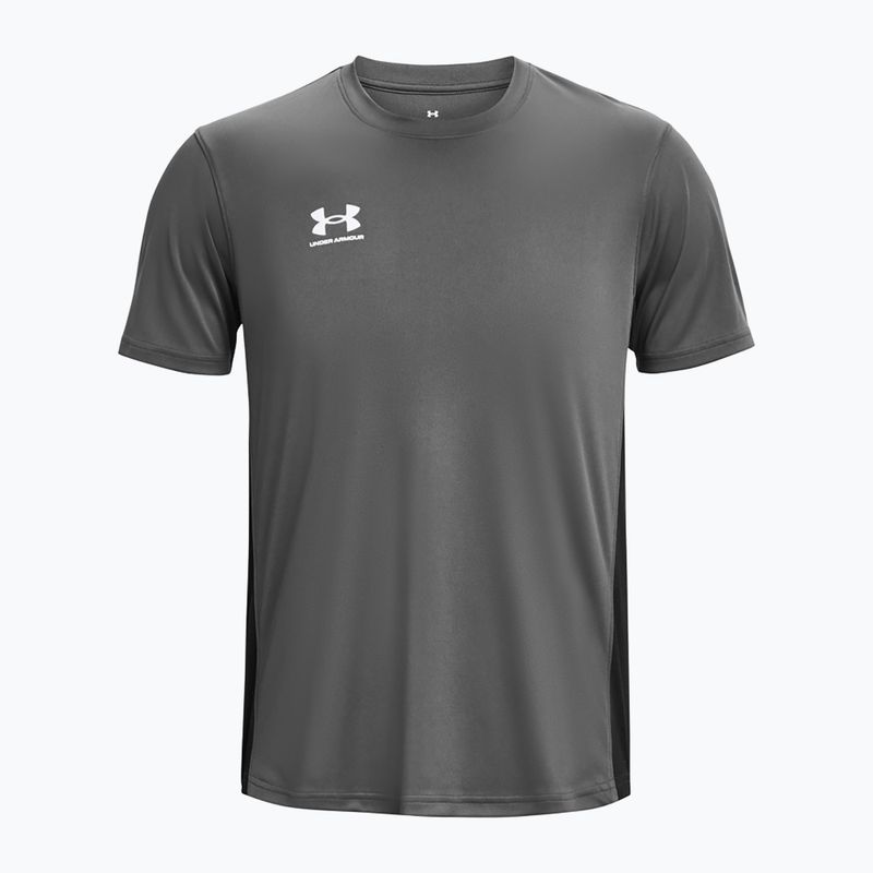 Maglia da calcio Under Armour Challenger Train da uomo, colore bianco/castano 5
